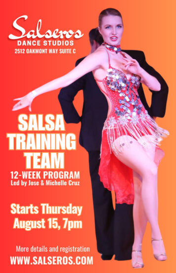 Salsa training team Aug 2024