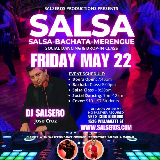 salsa friday May 22 instagram