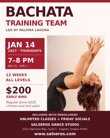 Bachata Training Team Social Red